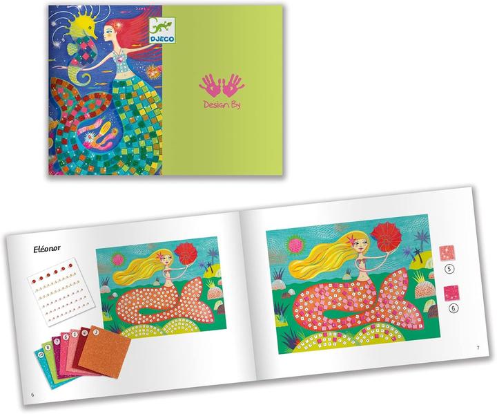 Produktbild Djeco Mosaik Meerjungfrauen