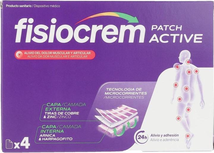 Fisiocrem Patch actif - 4 unités (4 x)