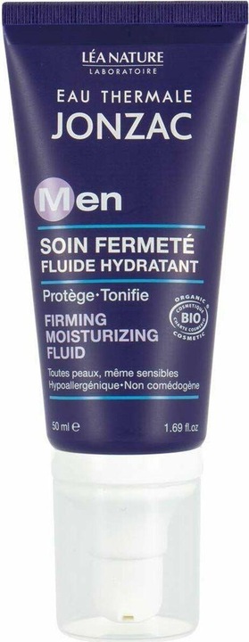 Actual product image Léa Nature Eau Thermale Jonzac Organic Cosmetic Men Firming Moisturizing Fluid 50ml (Aftershave spray pump, 50 ml)
