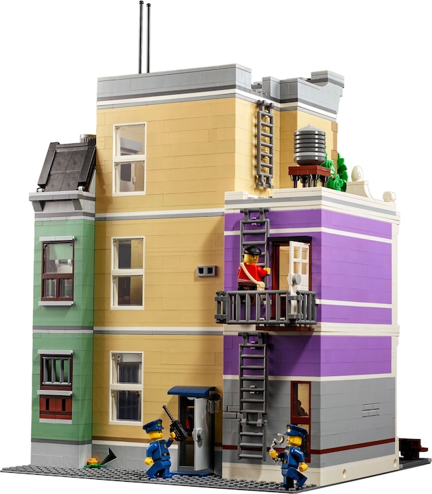 Image du produit LEGO Le Commissariat de police (10278, LEGO Creator Expert, LEGO difficiles à trouver)