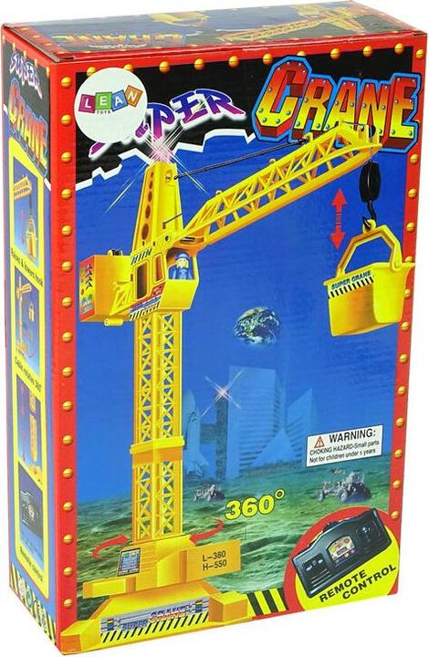 Image du produit Lean Toys Grue de chantier télécommandée