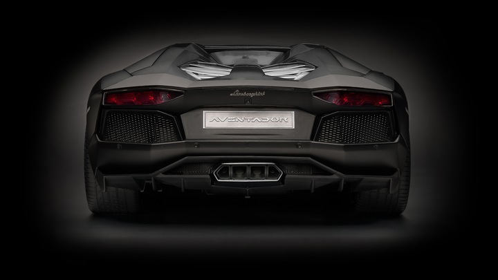Produktbild Pocher Lamborghini Aventador LP700-4 Roadster Nero Nemesis