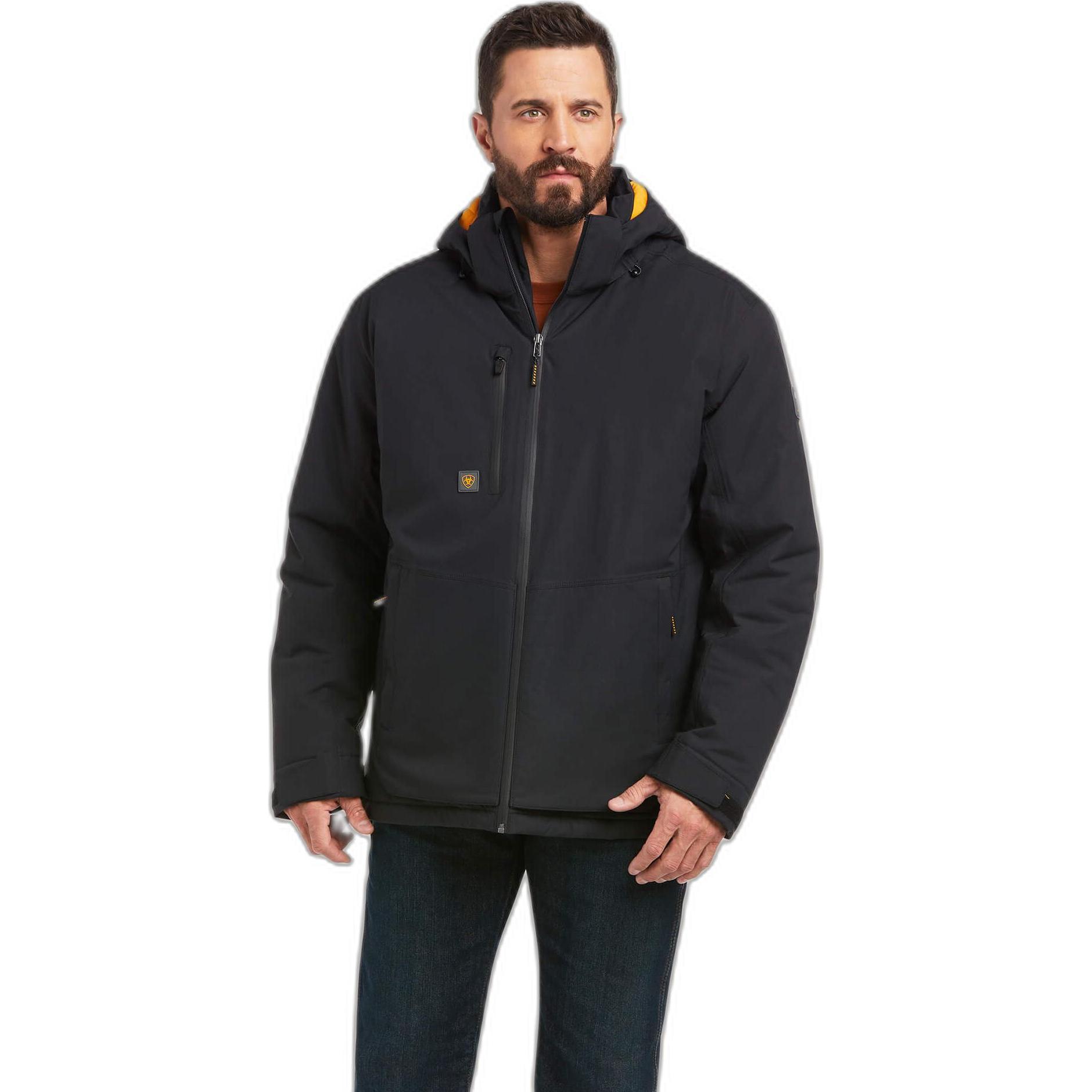 Ariat, Herren, Jacke, Rebar Storm Fighter 2.0 H2O (M), Schwarz, M