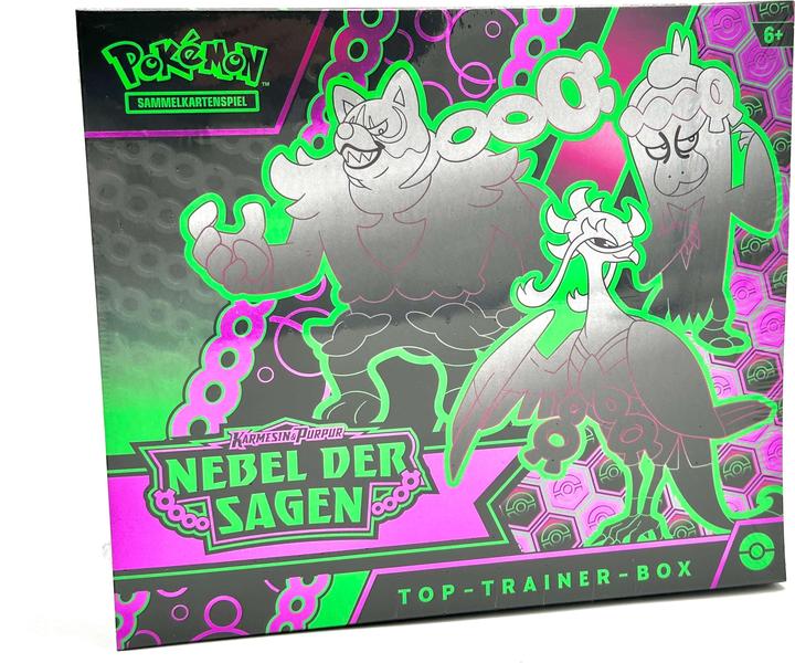 Produktbild Pokémon POK Karmesin & Purpur 06.5 Top-Trainer Box (Deutsch, Elite / Top Trainer Box)