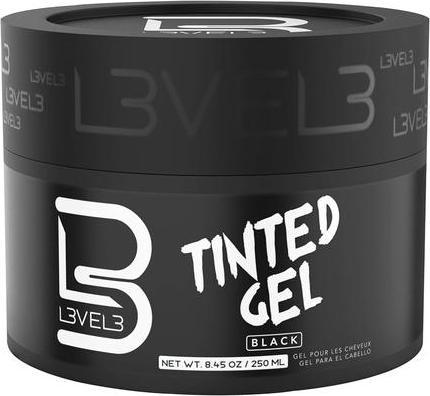 Immagine prodotto L3vel3 Gel colorato nero per uomo 8,45 oz (Gel per capelli, 250 ml)