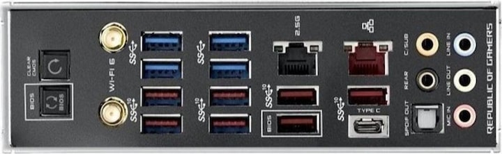 Actual product image ASUS Rog Crosshair Viii Dark Hero (AM4, AMD X570, ATX)
