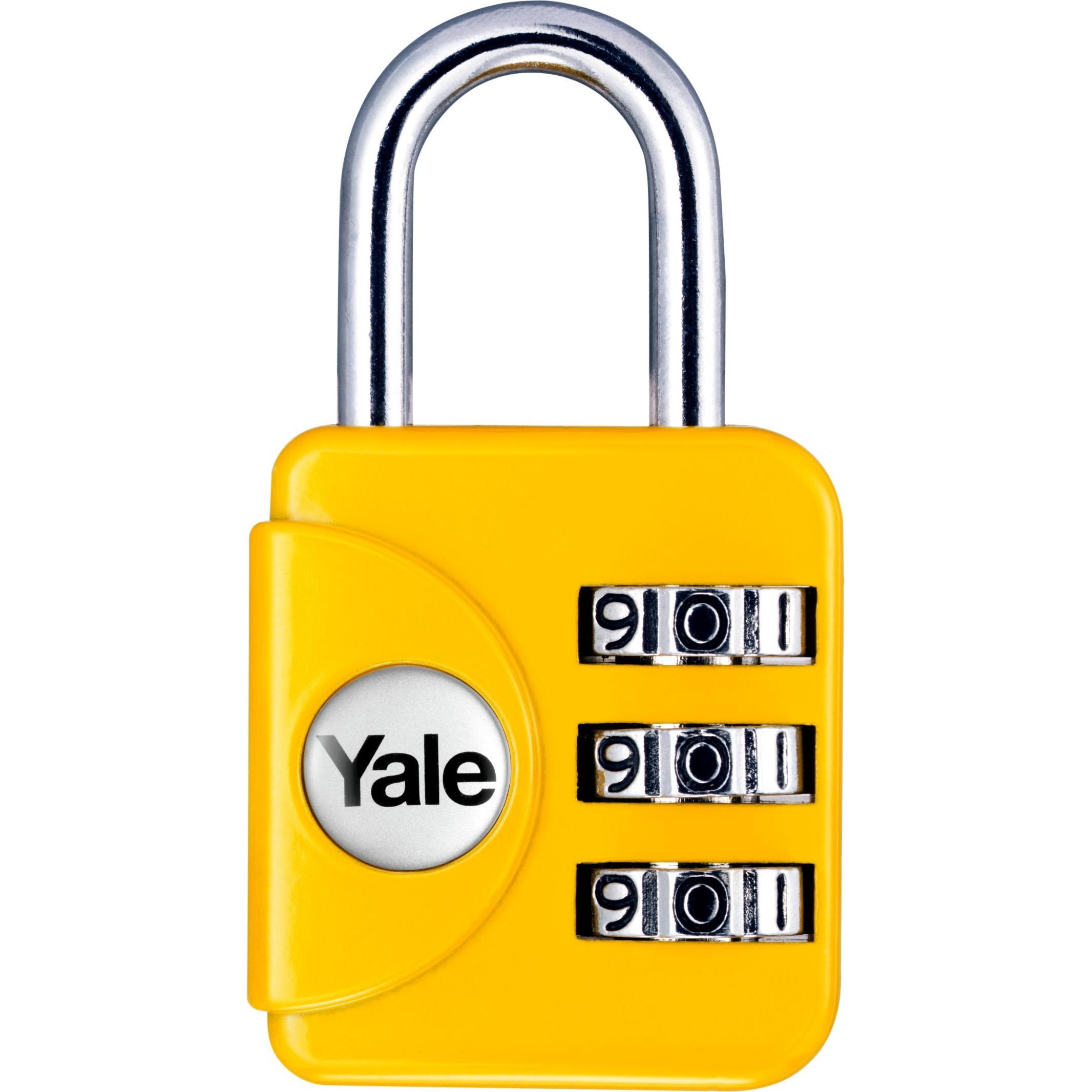 Yale, Lucchetto, Combination Padlock Suitcase Colors Yp1