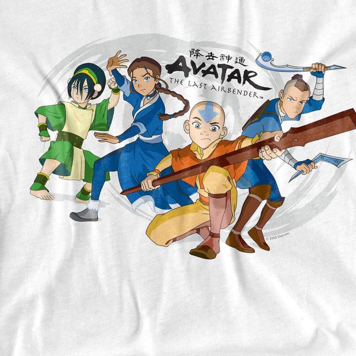 Immagine prodotto Avatar: The Last Airbender Maglietta Gruppo Uomo (5XL)