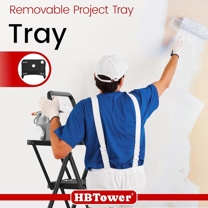 Actual product image HBTower Trittleiter klappbar (Stepladder)