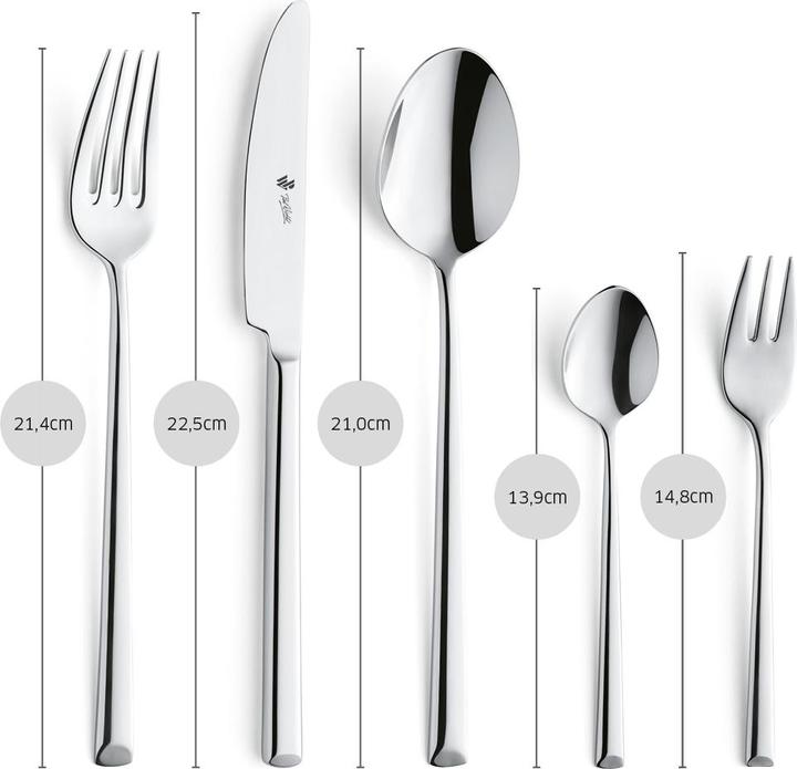 Actual product image Paul Wirths Bestecke Cutlery set 60 pieces 1700 Vivendi (60 pcs., Cutlery set)