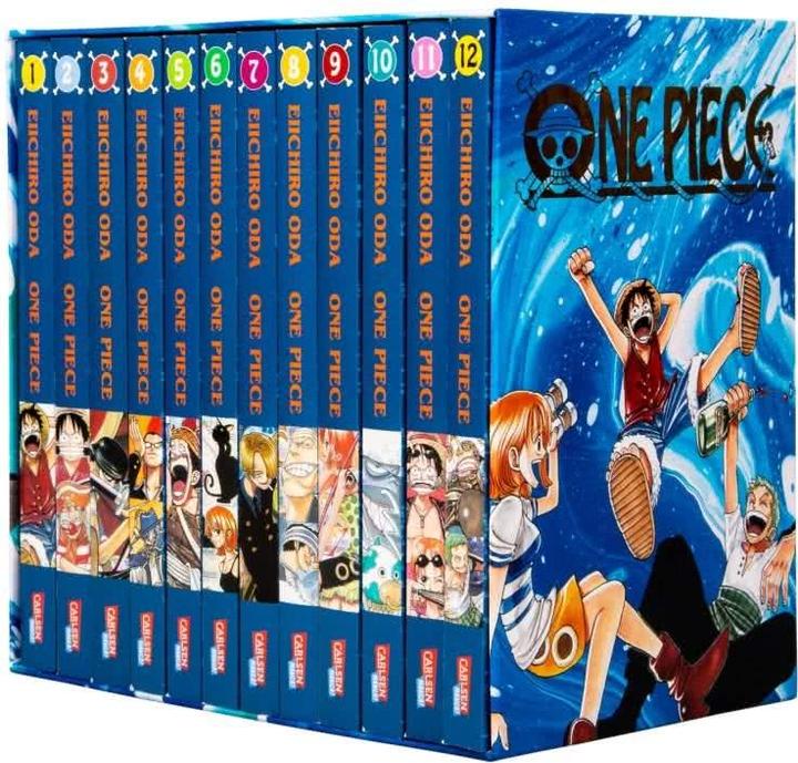 Produktbild One Piece Sammelschuber 1: East Blue (inklusive Band 1–12) (Deutsch, Eiichiro Oda, 2022)