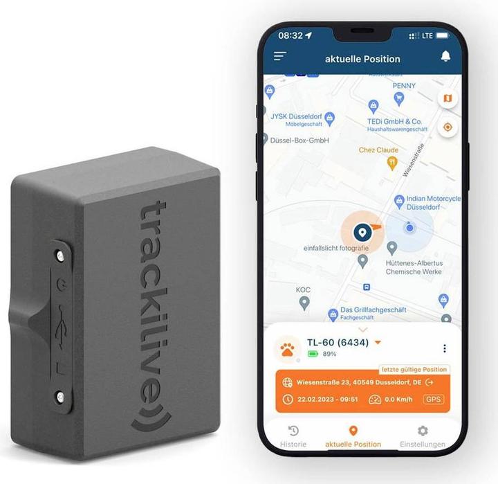 Actual product image Trackilive GPS Tracker TL-60 Black