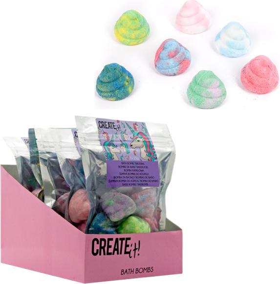 Actual product image Create It! Bath balls unicorn (Bath bombs)