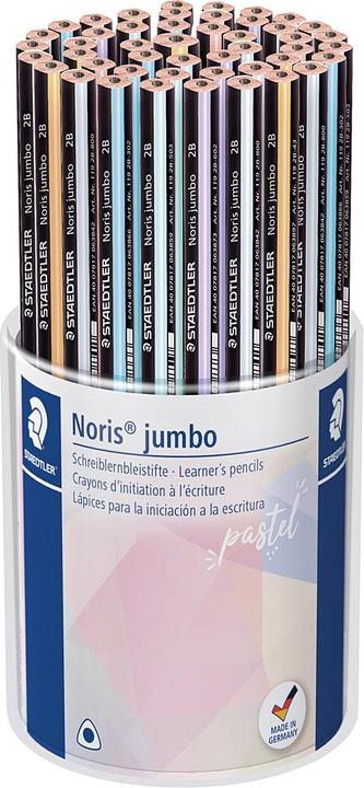 Productafbeelding Staedtler Potlood 'Noris jumbo pastel (3 mm, 2B, 48 x)
