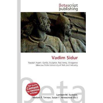 Vadim Sidur, Fachbücher von Lambert M. Surhone, Miriam T. Timpledon, Susan F. Marseken