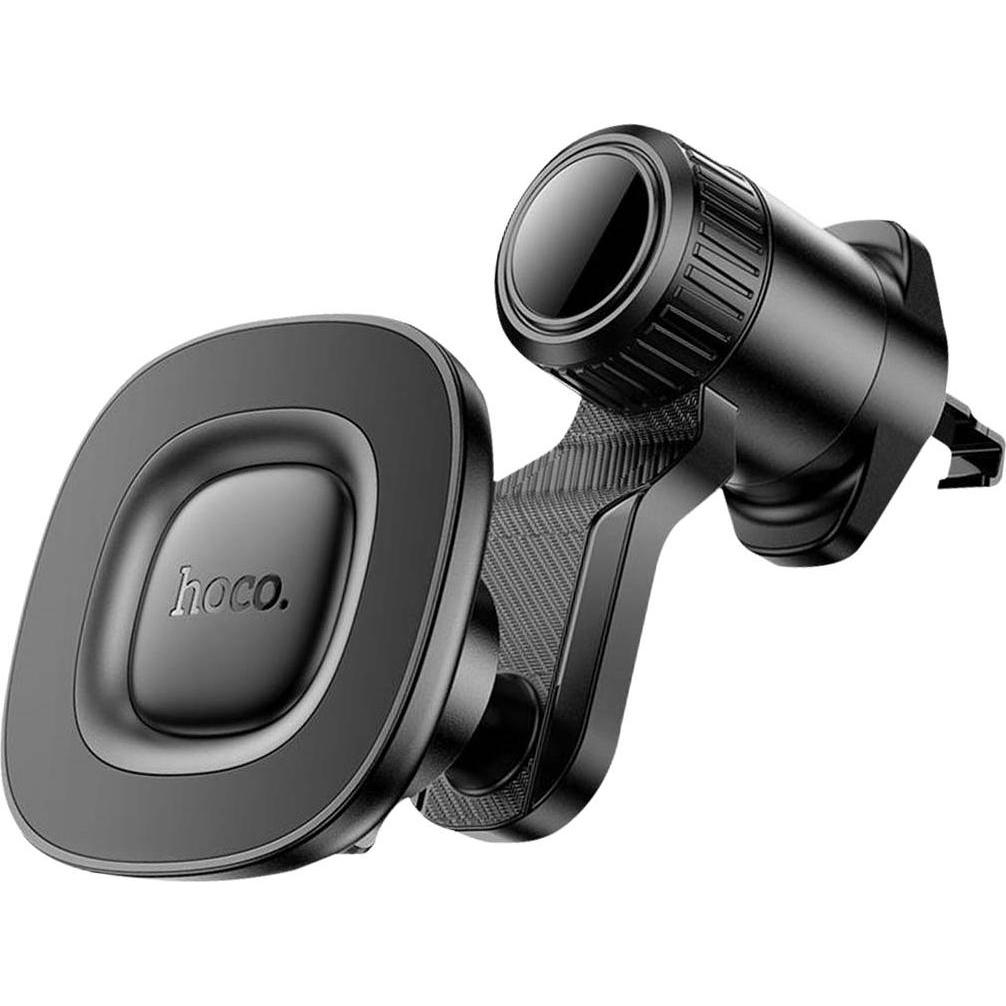 Hoco Magnetic Car Holder H74 Grey, Smartphonehouder, Zwart