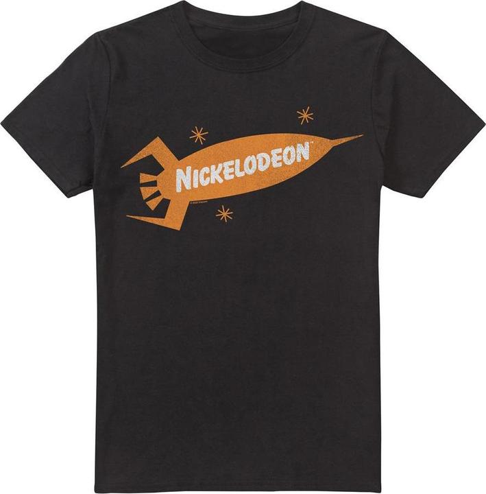Immagine prodotto Nickelodeon Maglietta Logo Rocket Retrò Uomo (L)