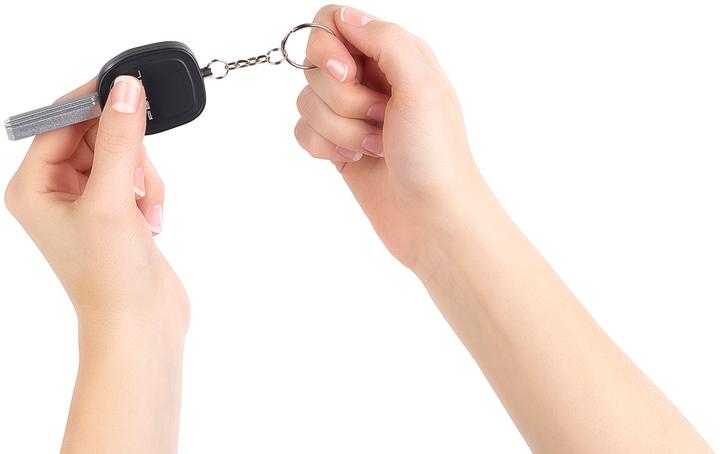 Immagine prodotto VisorTech Allarme personale nel design della chiave dell'auto