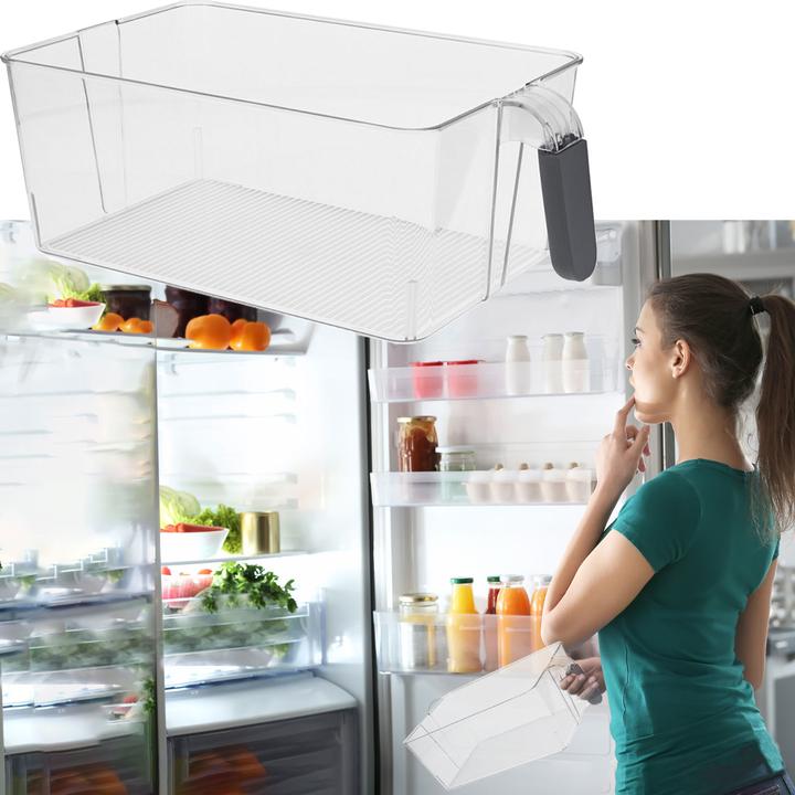 Actual product image Storage Solutions Fridge storage box with handle