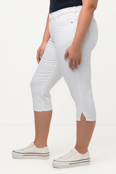 Produktbild Ulla Popken Capri Jeans Sarah, schmale 5-Pocket-Form, Saumschlitz (60)