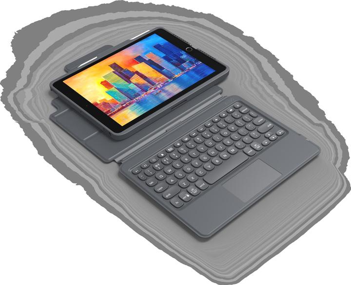Produktbild Zagg Kbd Pro Keys W/ Trackpad German (Apple iPad 2019 (7. Gen), Apple iPad 2020 (8. Gen), Apple iPad 2021 (9. Gen))