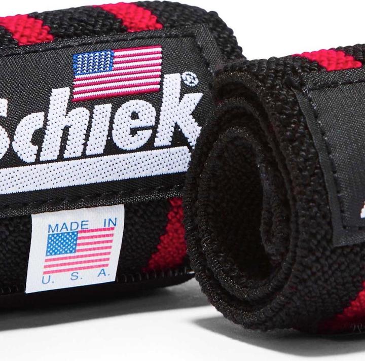Actual product image Schiek Wrist bandages 1112 BLACK (One size)