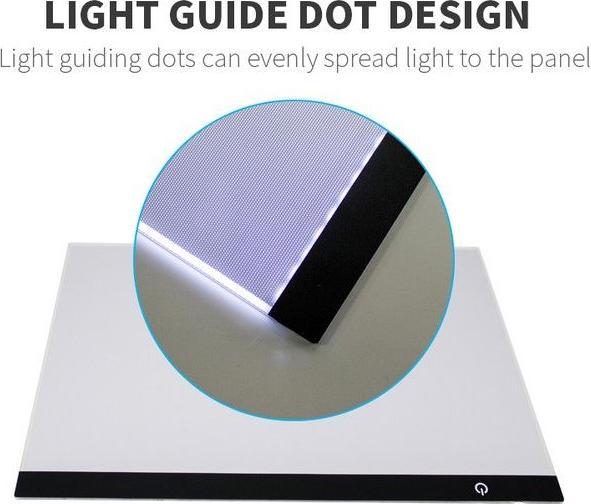 Actual product image Bornd Dimmable LED Drawing Board