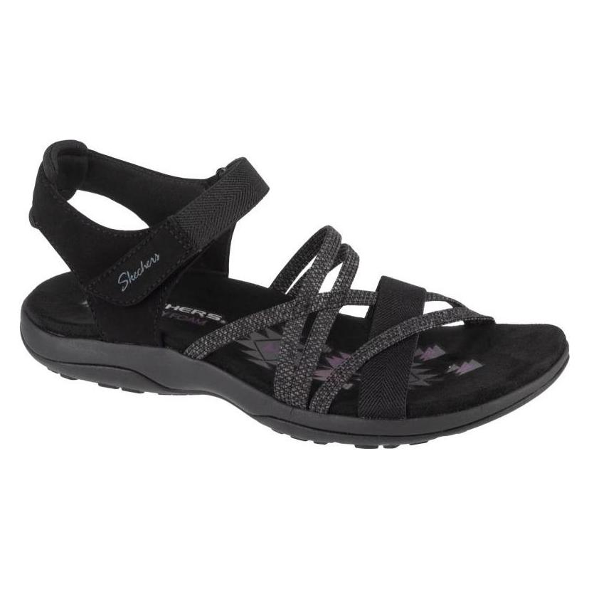 Skechers, Vrouwen, Sandalen, Reggae Slim-Meadow Grazer, Zwart, (41)