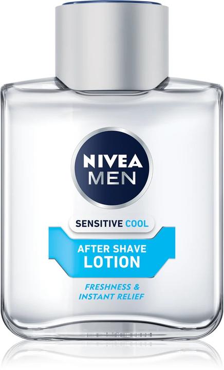 Actual product image NIVEA MEN After Shave Cooling Sensitive 100 ml (Aftershave Lotion, 100 ml)