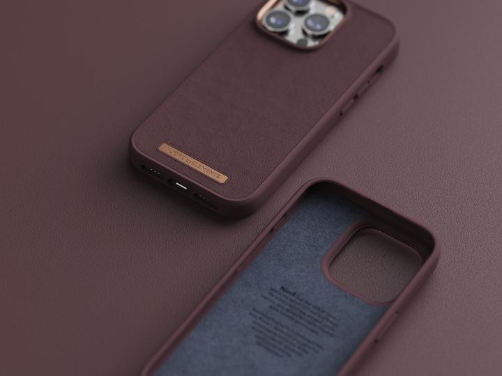Produktbild Njord Genuine Leather Case Iphone 14 (Apple iPhone 14 Pro)