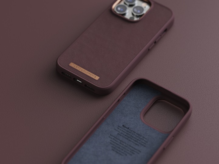 Produktbild Njord Genuine Leather Case Iphone 14 (Apple iPhone 14 Pro)