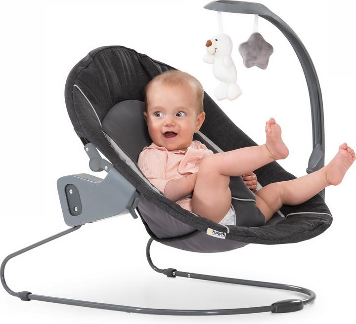Produktbild Hauck Alpha Bouncer Deluxe Melange grey