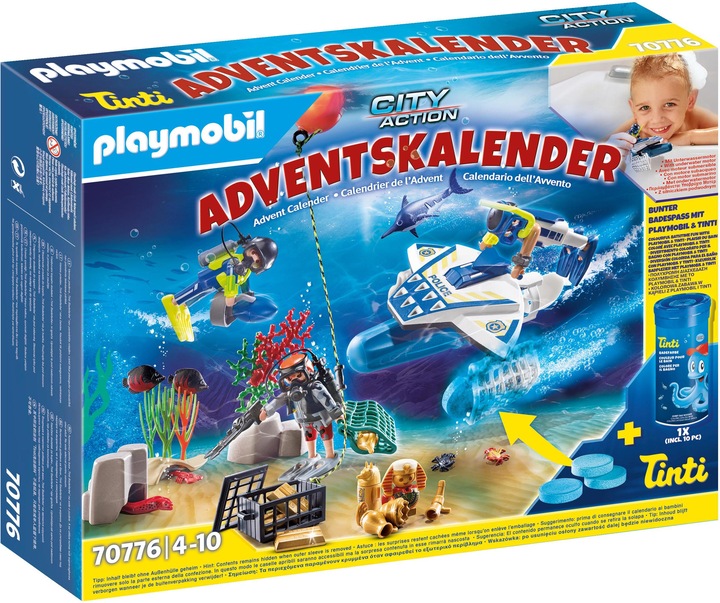 Playmobil Bathing fun police diving operation