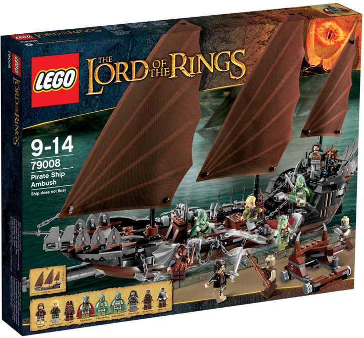 Produktbild LEGO Hinterhalt auf dem Piratenschiff (79008, LEGO Lord of the Rings)