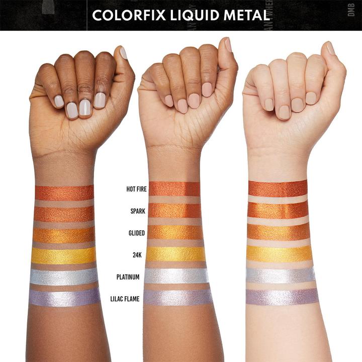 Produktbild Danessa Myricks Colorfix Liquid Metals Spark (Spark, Highlighter, 10 ml)