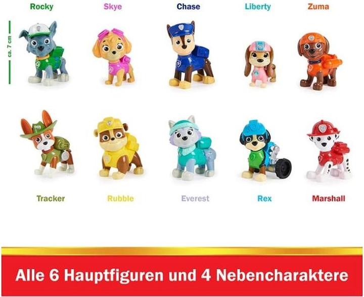 Image du produit Paw Patrol PAW Action Pack Pups Set cadeau de 10 pièces