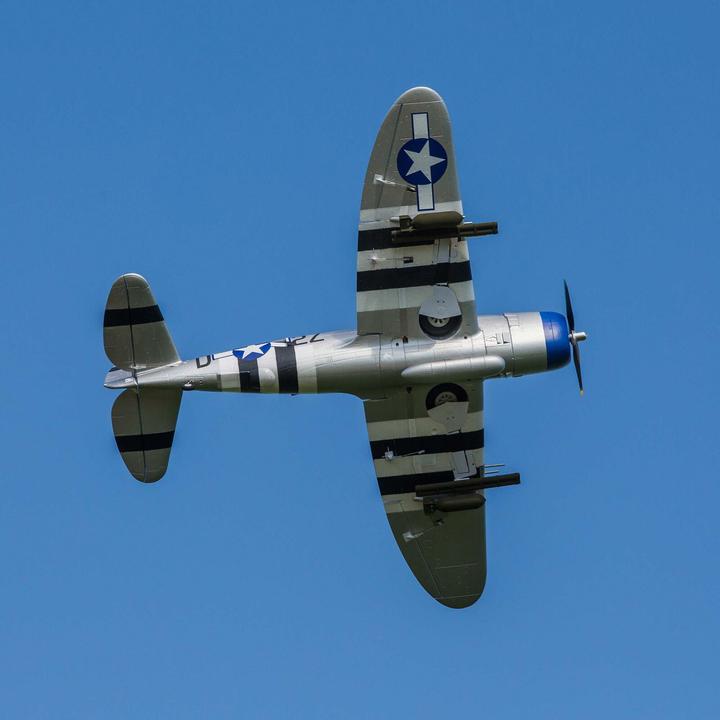 Produktbild E-Flite FLIEGER P-47 RAZORBA. 1200mm EP BNP BNF BASIC (Warbird)