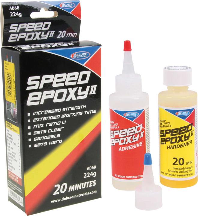 Image du produit Deluxe Materials Speed Epoxy II 20 min 224g (290 g, 1100 ml)