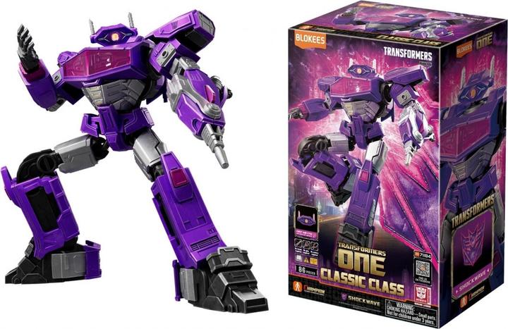Actual product image Dickie Blokees Figure Transformers Shockwave