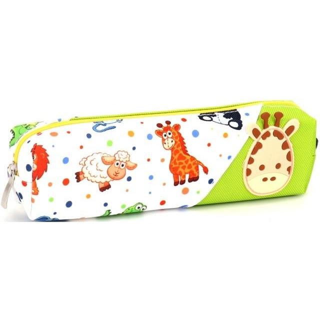 Fresh, Astuccio, Kleines Röhrenmäppchen Tiere und Giraffe