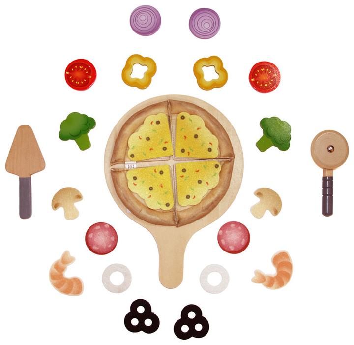 Actual product image Hape Pizza-Set