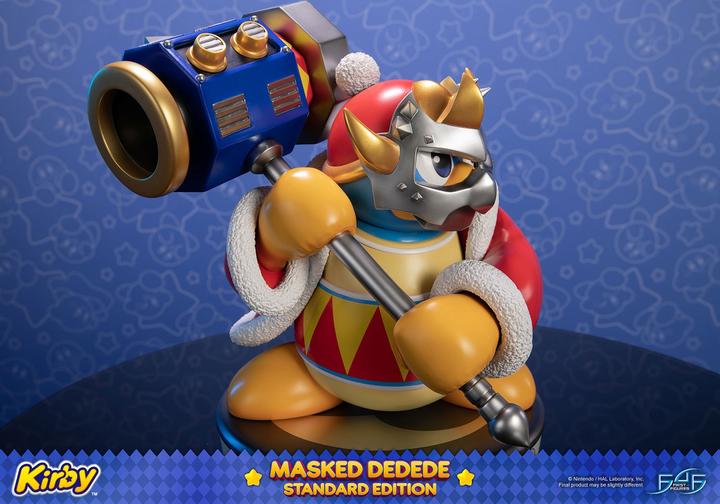 Actual product image First 4 Figures Kirby statuette Masked Dedede 30 cm