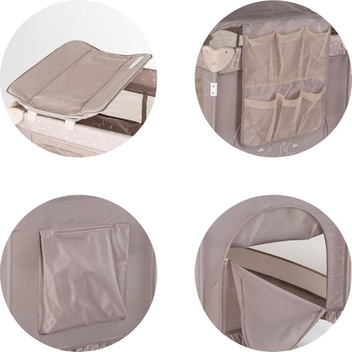 Produktbild Chipolino Reisebett Palace, Baldachin (60 x 120 cm)