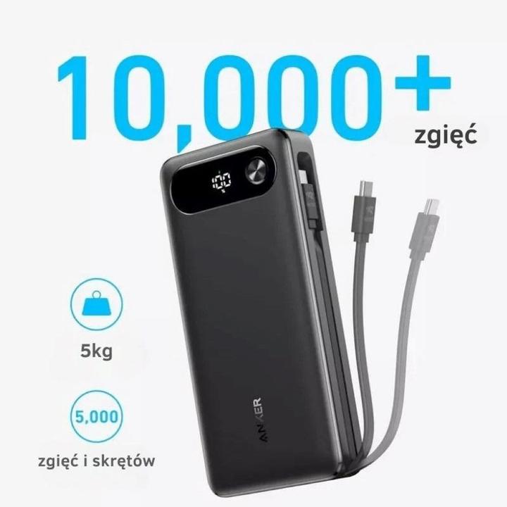 Actual product image Anker Power Bank A1383011 (20000 mAh, 87 W, 65 Wh)