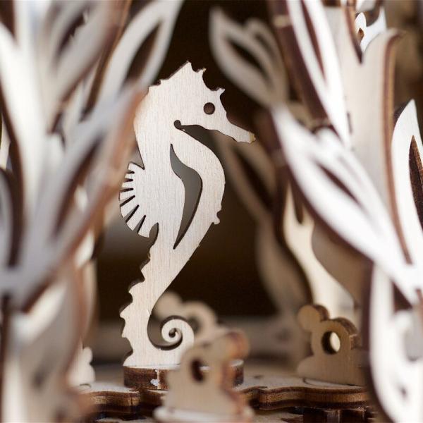 Produktbild Ugears 70155 - Aquarium Holz-Modellbausatz