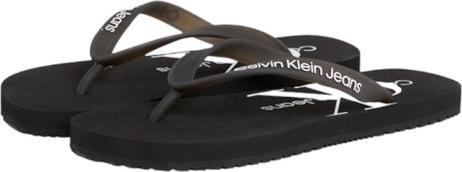 Actual product image Calvin Klein Ladies' beach sandal Monologo (36)