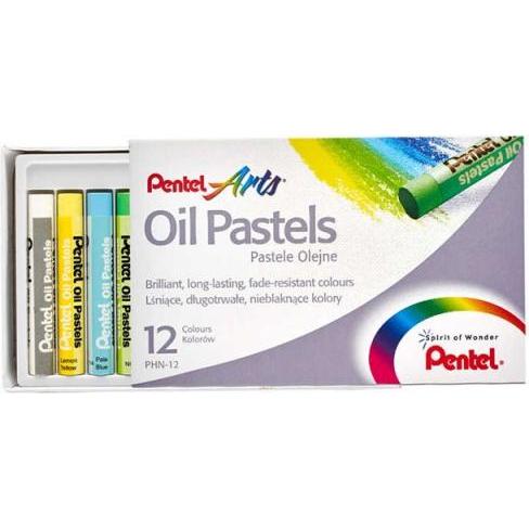 Thumbnail - Pentel, Malstifte, Oelpastell PHN 12er (12 Farben, 1 x)