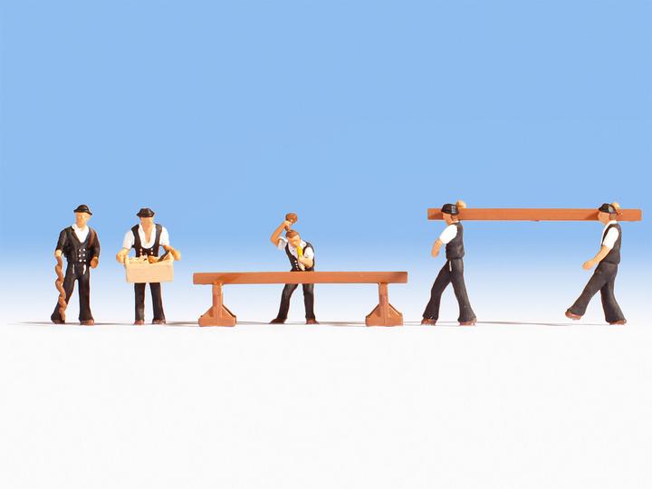 Produktbild Noch 15051 H0 Figuren Zimmerleute