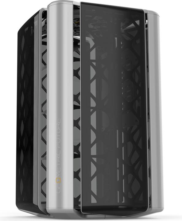 Geometric Future M2 THE ARK housing, TG - grey (Mini-ITX, Mini-ATX)