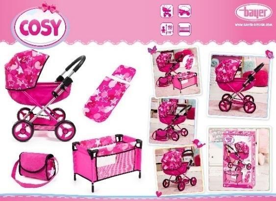 Immagine prodotto Bayer Carrozzina per bambole con set di accessori 12749AB